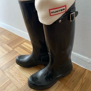Hunter rain boots